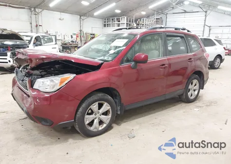 2016 Subaru Forester 2.5I Premium from USA, damaged, VIN JF2SJADC6GH497780
